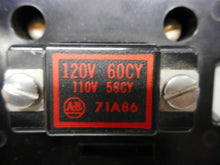 Load image into Gallery viewer, Allen Bradley 702BOD91 Ser. K Contactor 27A 600VAC 71A86 Coill 110/120V 50/60Cy
