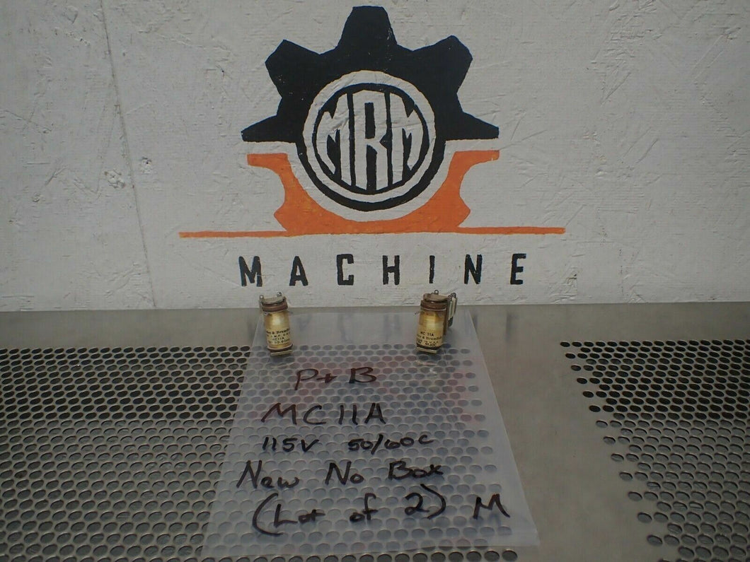 Potter & Brumfield MC11A 115V 50/60C Relays New Old Stock (Lot of 2)