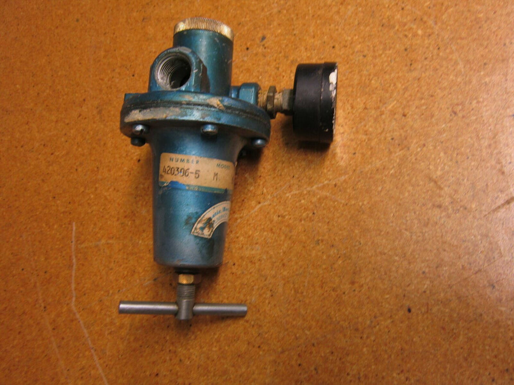 Airmatic Beckett Harcum 420306-5 Regulator 0-125