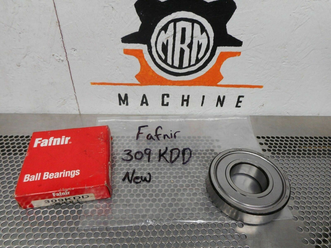 Fafnir 309KDD Bal Bearing 45mm ID 100mm OD New In Box Fast Free Shipping