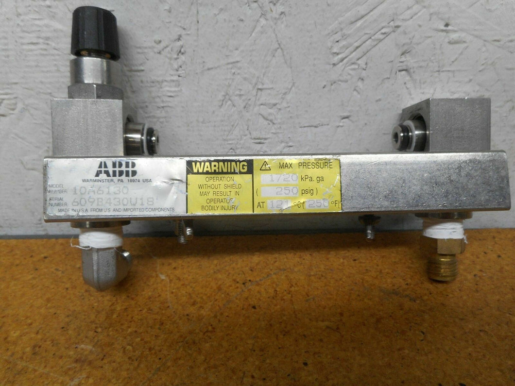 ABB 10A6130 Flow Meter Housing 1720kPa 1250PSIG Used