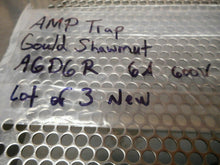 Load image into Gallery viewer, AMP-TRAP A6D6R Dual Element Time Delay Fuse 6A 600VAC New Old Stock (Lot of 3)
