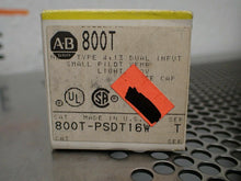Load image into Gallery viewer, Allen Bradley 800T-PSDT16W Ser T Dual Input Pilot Lights New Old Stock Lot of 2
