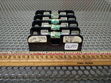 Load image into Gallery viewer, Gould (1) 30323 (2) 30321 30A 600V Fuse Holders (12) CC-Tron FNQ Fuses See Pics
