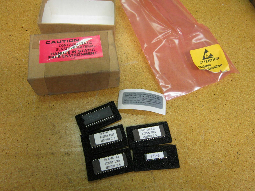 NEC 04364C-15L IC CHIP, Bitsum 1066-46 U2, 1066-47 U9, 983-163 U21, 931-8 Chip