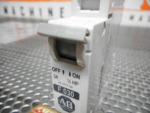 Load image into Gallery viewer, Allen Bradley 1492-CB1-F030 Ser C Circuit Breaker 3A 1/3HP AC277VAC 1P Warranty
