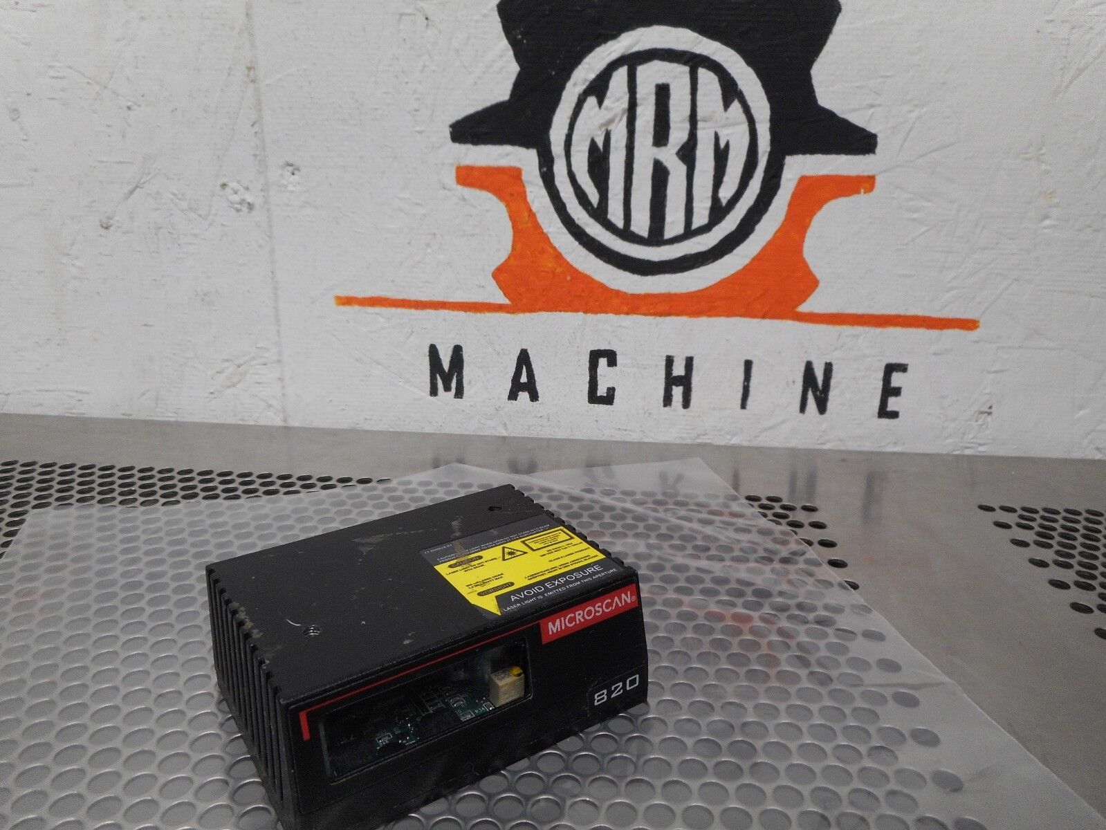 MICROSCAN FIS-0820-0002 MS-820 Laser Barcode Scanner Lightly Used With ...