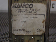Load image into Gallery viewer, NAMCO EE951-02103 Control Module 115VAC 50/60Hz Used With Warranty See All Pics
