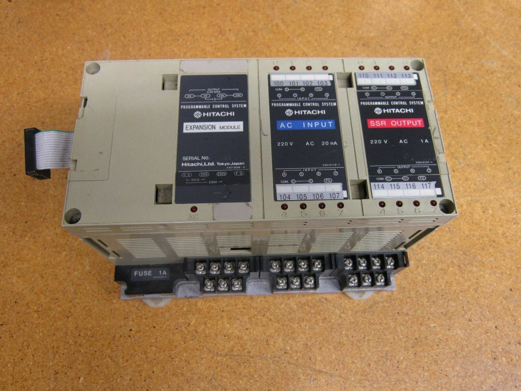 HITACHI PSJ-AS Programmable Control System Expansion Module AC Input SSR Ouptut