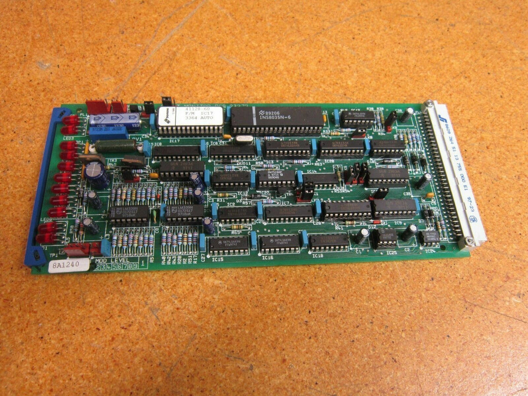 DOMINO 23272 Fault Monitor PC Board Great Shape