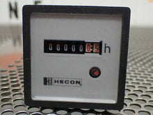 Load image into Gallery viewer, HECON T 0621134 7 Digit Hour Timer 115VAC Used With Warranty Fast Free Shipping
