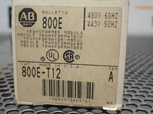 Load image into Gallery viewer, Allen Bradley 800E-T12 Ser A Transformer Module 480V 60Hz 440V 50Hz New In Box
