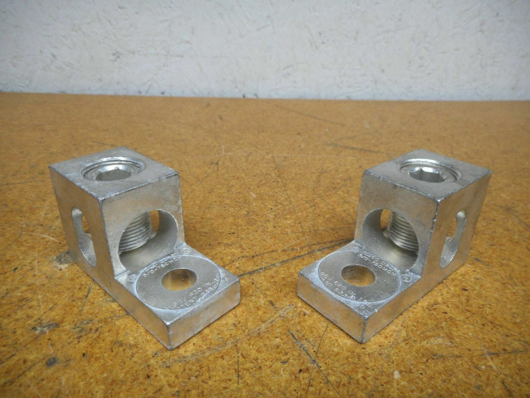 ILSCO D3591 3/0-750 MCM AL9CU 620 Aluminum Lugs Used With Warranty (Lot of 2)