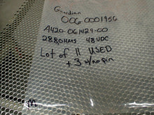 Load image into Gallery viewer, Guardian 006-0001956 A420-061429-00 288 Ohms 48VDC Coils Used (Lot of 14)
