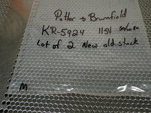 Load image into Gallery viewer, Potter &amp; Brumfield KR-5924 115V 50/60Hz Relays New No Box (Lot of 2) See Pics
