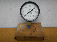 Load image into Gallery viewer, Marsh Instrument Company 0-30 PSI Gauge 3-1/4&quot; Face 1/4NPT Connector New

