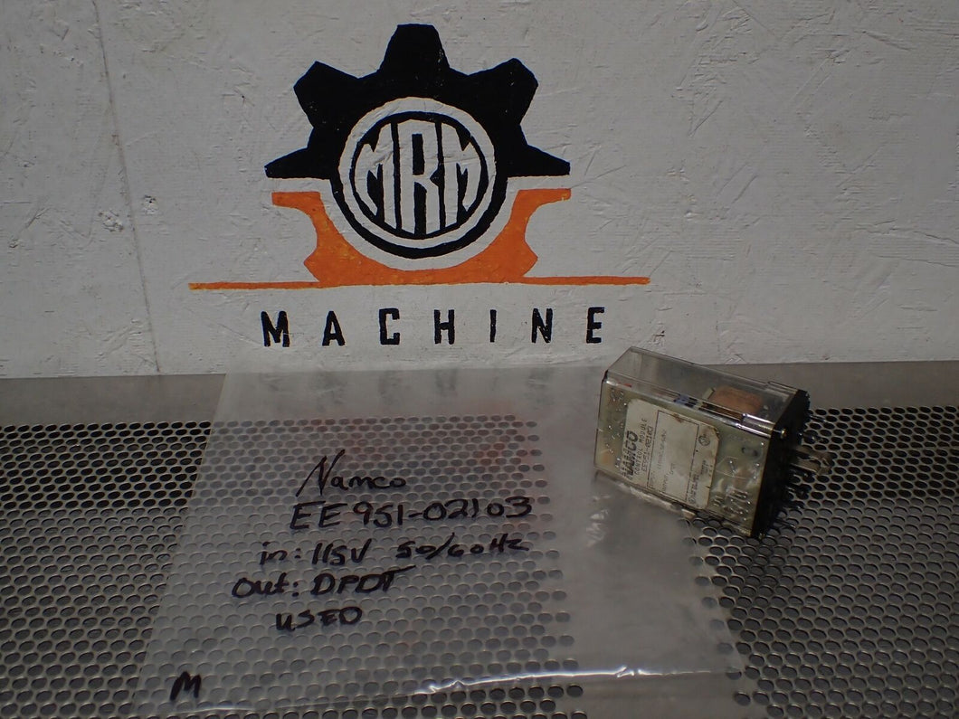 NAMCO EE951-02103 Control Module 115VAC 50/60Hz Used With Warranty See All Pics