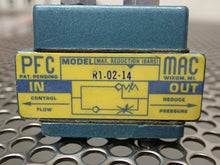 Load image into Gallery viewer, Mac Valves R1-02-14 Pressure Flow Valve Regulator New Old Stock
