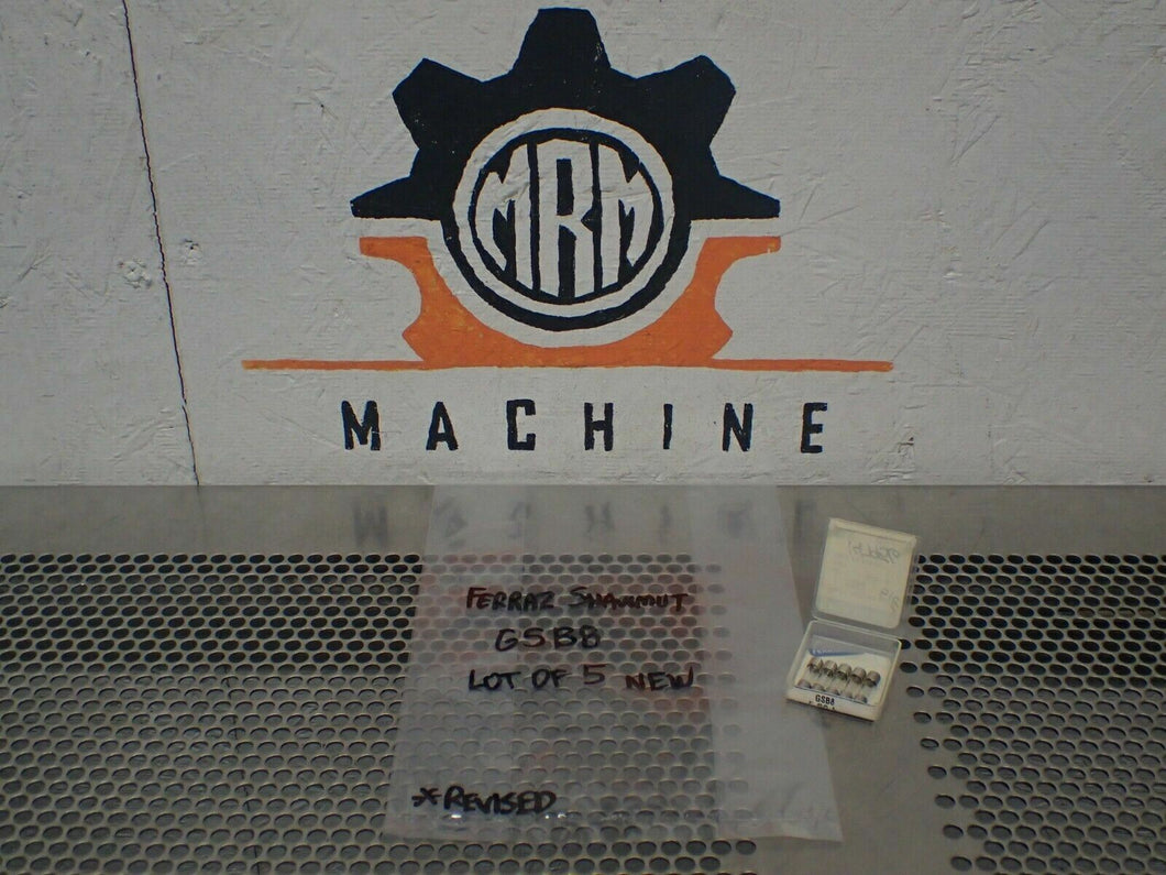 Ferraz Shawmut GSB8 Fast Acting Fuses 8A 250V New (Lot of 5) See All Pictures