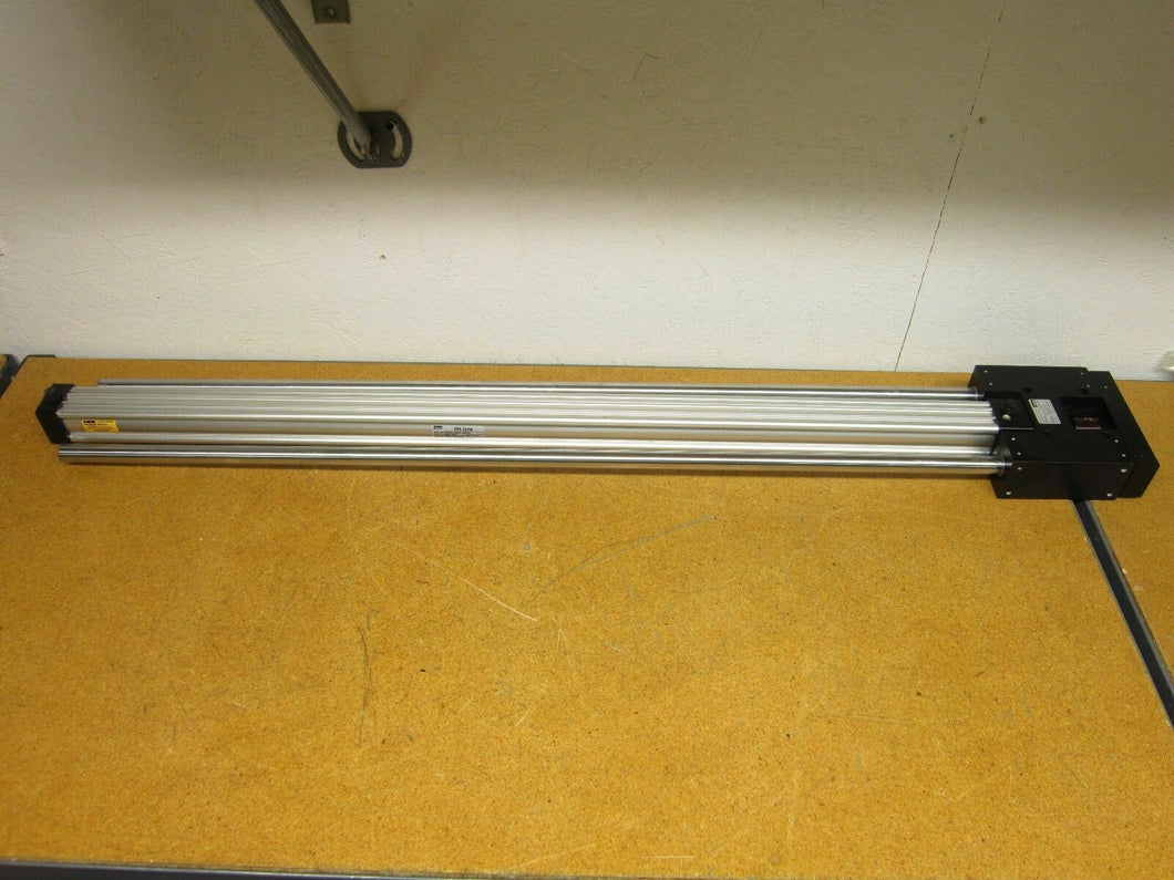 Parker HBT15-39CT4A-B Pneumatic Guided Cylinder 250 PSI Max Used With Warranty