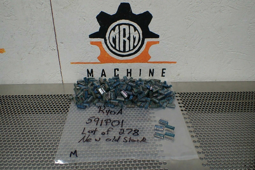 RYOA 591P01 Relays New Old Stock (Lot of 278) See All Pictures