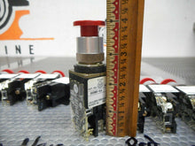 Load image into Gallery viewer, Allen Bradley 800MR-D6 Ser A Red Pushbuttons &amp; 800M-XAK Ser A Contact Block (10)
