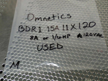 Load image into Gallery viewer, Omnetics BDR115A11X120 Relay 120VAC 8A Or 1/6HP Used With Warranty See All Pics
