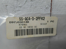 Load image into Gallery viewer, Swagelok SS-QC4-D-2PFK2 SS Quick Connect Fittings New (Lot of 2)
