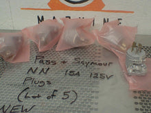Load image into Gallery viewer, Pass &amp; Seymour NN 15A 125V Plugs New Old Stock (Lot of 5)
