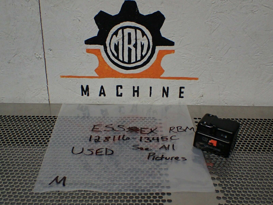 ESSEX RBM 128116-1345C Starting Relay Used With Warranty See All Pictures