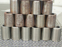 Load image into Gallery viewer, 5/8&quot; Spacers (7) 1.40&quot; Long &amp; (14) 1.26&quot; Long New Old Stock Slight Surface Rust

