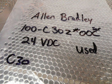 Load image into Gallery viewer, Allen Bradley 100-C30Z*00 Ser C Contactor 55A 600VAC 24VDC Coil Used W/ Warranty
