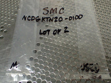 Load image into Gallery viewer, SMC NCDGKTN20-0100 Pneumatic Cylinders 145PSI Used With Warranty (Lot of 2)
