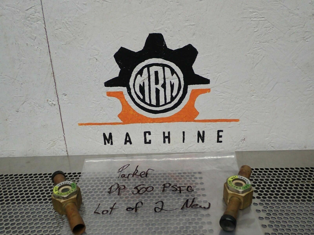 Parker DP 500 PSIG Wet Dry Refrigerator Liquid Indicators New No Box (Lot of 2)