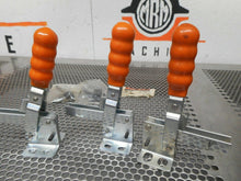 Load image into Gallery viewer, BRAUER V200/2B (3) Flanged Base Vertical Toggle Clamps One Missing Hardware NEW
