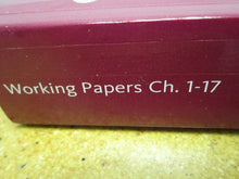 Load image into Gallery viewer, Accounting Working Papers Chapters 1-17 Warren Reeve Duchac Great Shape
