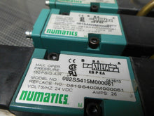 Load image into Gallery viewer, Numatics (2) 081SS402M000061 (1) 082SS415M000061 (2) 081SA402M000061 Valves Used
