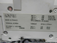 Load image into Gallery viewer, Merlin Gerin (1) 60110 C60N 10A 240VAC &amp; (1) 60104 C60N 3A 240VAC (Lot of 2)
