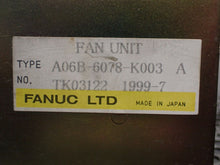 Load image into Gallery viewer, FANUC A06B-6078-K003 A Fan Unit Used With Warranty See All Pictures
