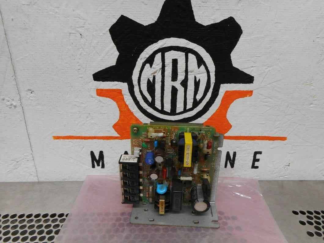 Omron S82J-0112 Power Supply Unit AC100-120V 50/60Hz Used With Warranty