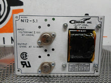 Load image into Gallery viewer, Condor N12-5.1 Power Supply 115/230VAC 47-440Hz 12VDC At 5.1A New Old Stock
