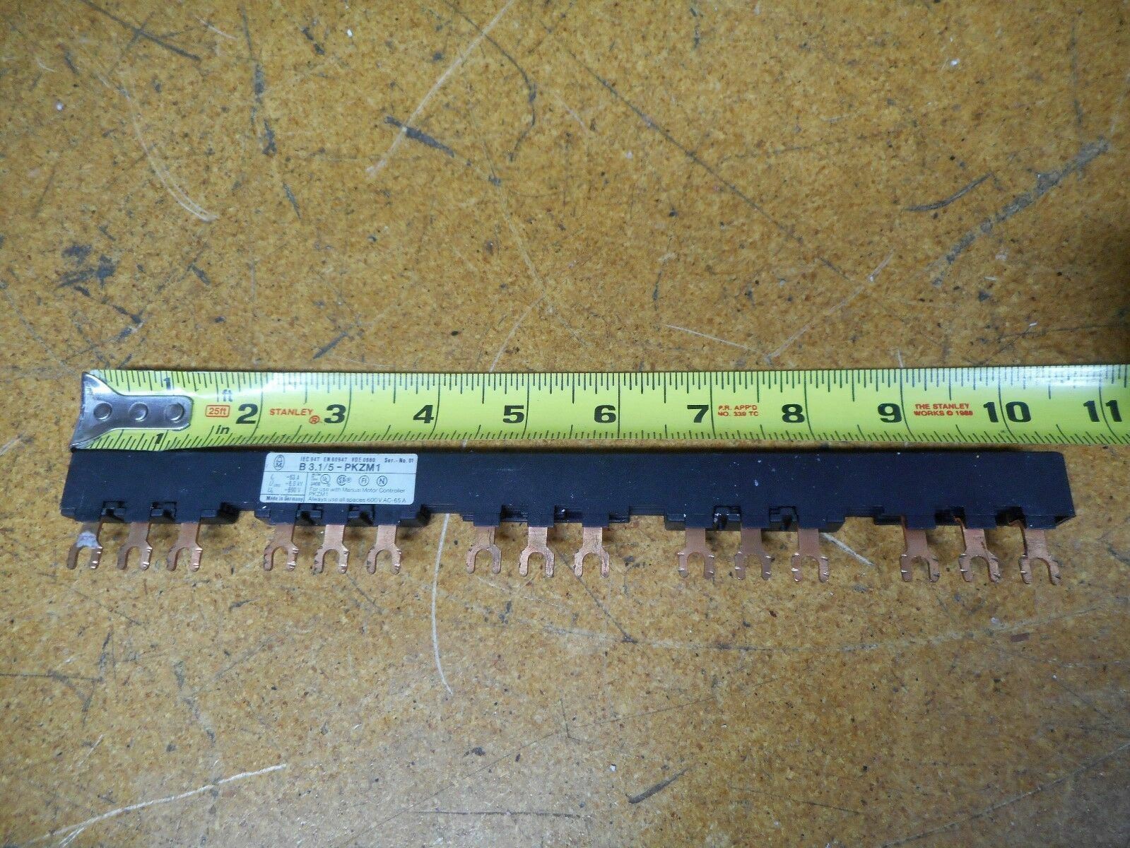 Klockner Moeller B3.1/5-PKZ 1 Buss Bar Used – MRM Machine