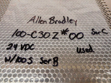 Load image into Gallery viewer, Allen Bradley 100-C30Z*00 Ser C Contactor 55A 600VAC 24VDC Coil &amp; 100-SB10 Ser B
