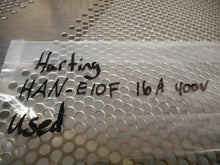 Load image into Gallery viewer, Harting HAN -E10F 16A 400V Connector Insert Used Nice Shape With Warranty
