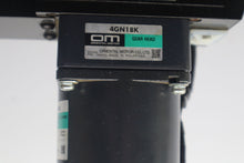 Load image into Gallery viewer, MEG Model X6091A Orient Motor 4IK25GN-SM Motor W/ 4GN18K Gear Head See All Pics
