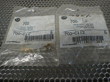 Load image into Gallery viewer, Allen Bradley (3) 700-C1X Ser B &amp; (1) 700-C11Z Ser A Contact Cartridges New
