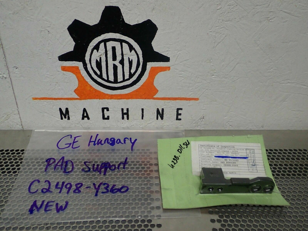 GE Hungary C2498-Y360 PAD Support VTG New Old Stock