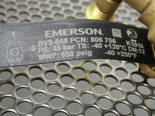 Load image into Gallery viewer, EMERSON 806756 Ball Valve BVS 058 5/8&quot; 16mm ODF New Old Stock
