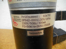 Load image into Gallery viewer, GEFEG NECKAR Z8/2 834781 Motor DF842-00011309/IP5 230V 50Hz 300mA 50W
