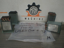 Load image into Gallery viewer, Condenser Products Corp. 709913 Capacitors FNW-103 Used With Warranty (Lot of 4)
